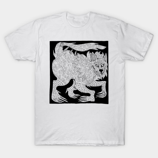 Eidola - Wolf T-Shirt by Ballyraven